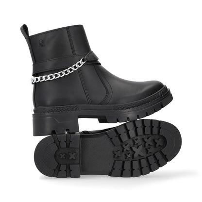 BOTÍN CASUAL DAMA 647501 NEGRO CAPA DE OZONO
