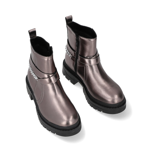 BOTÍN CASUAL DAMA 647501 PLOMO CAPA DE OZONO