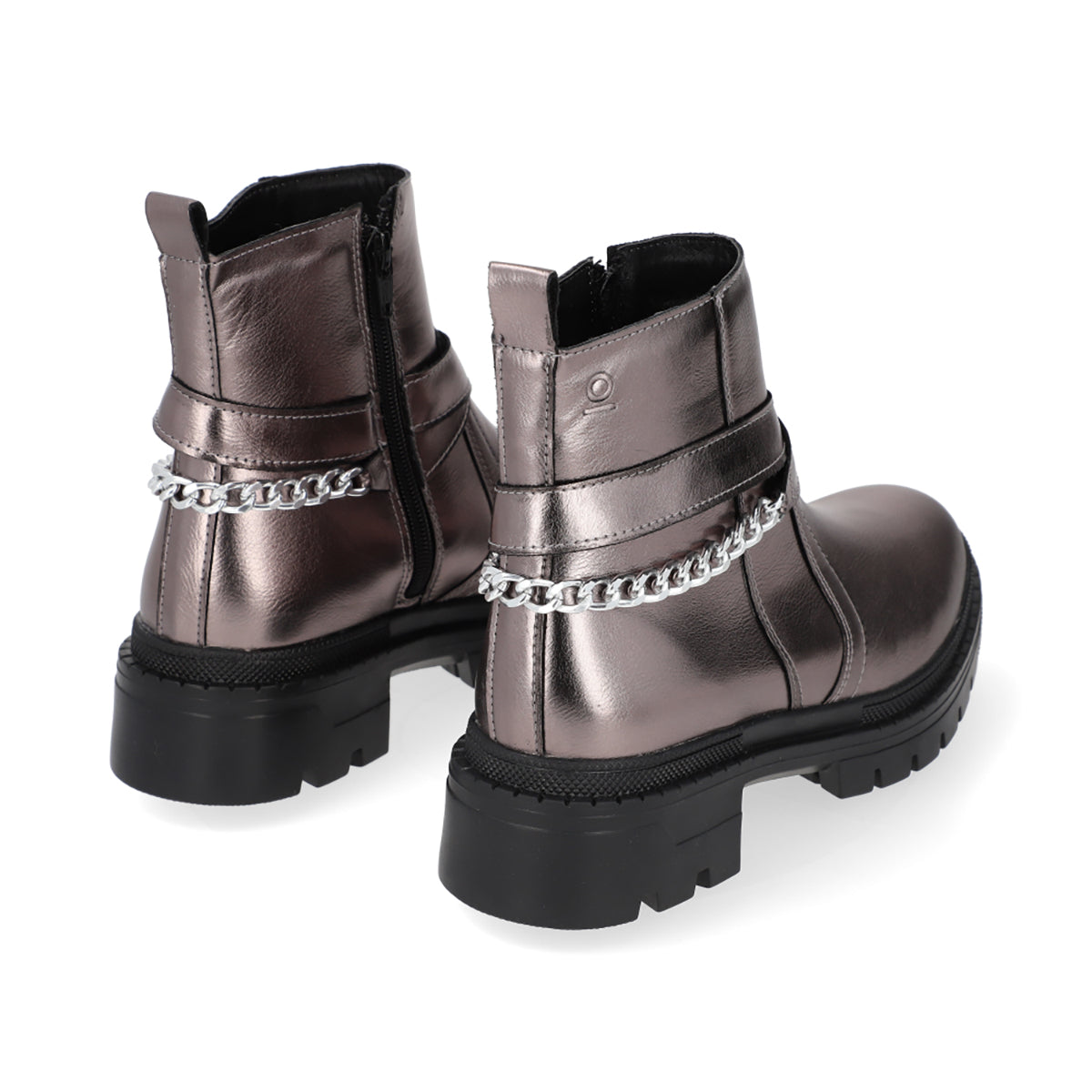 BOTÍN CASUAL DAMA 647501 PLOMO CAPA DE OZONO
