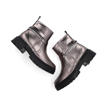 BOTÍN CASUAL DAMA 647501 PLOMO CAPA DE OZONO