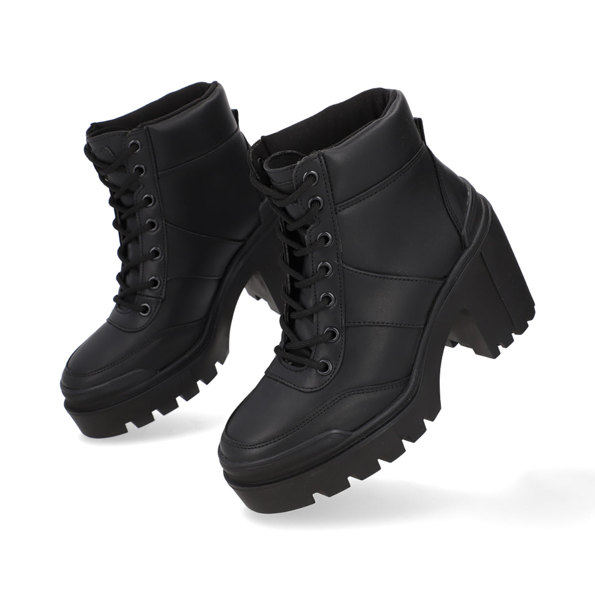 BOTÍN CASUAL DAMA 647701 NEGRO CAPA DE OZONO