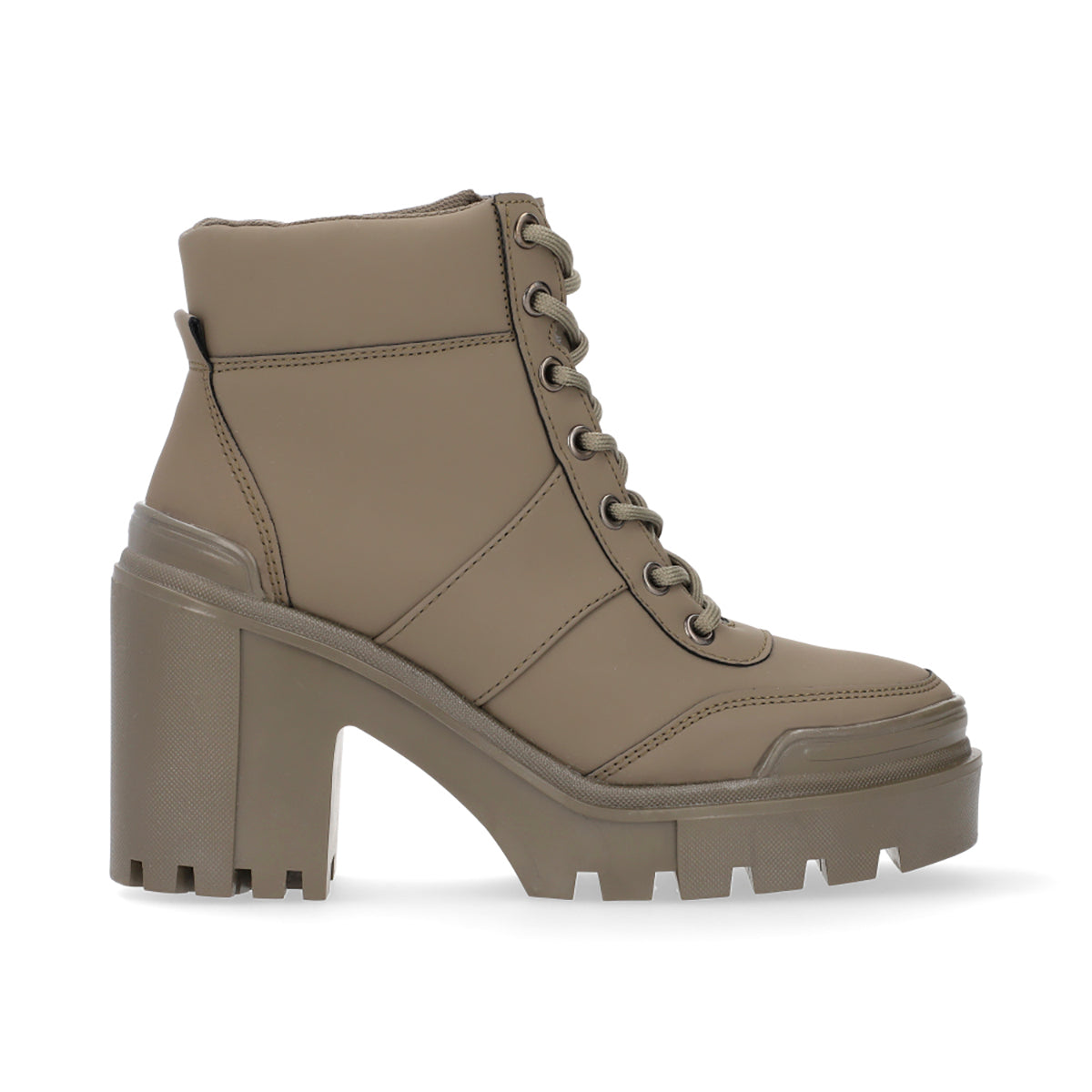 BOTÍN CASUAL DAMA 647701 VERDE MILITAR CAPA DE OZONO