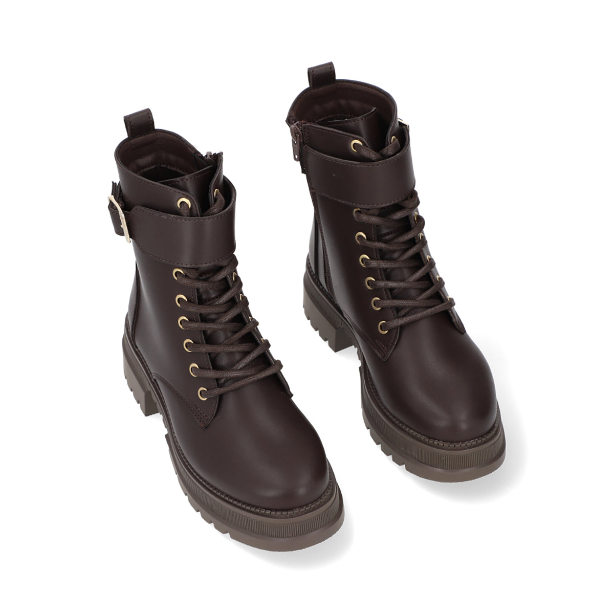 BOTÍN CASUAL DAMA 647801 CHOCOLATE CAPA DE OZONO