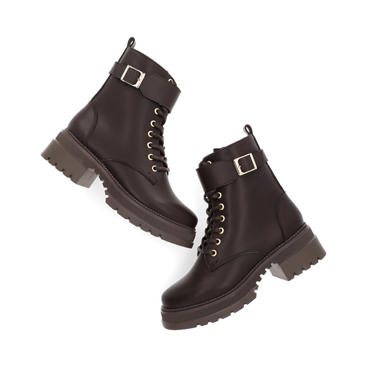 BOTÍN CASUAL DAMA 647801 CHOCOLATE CAPA DE OZONO