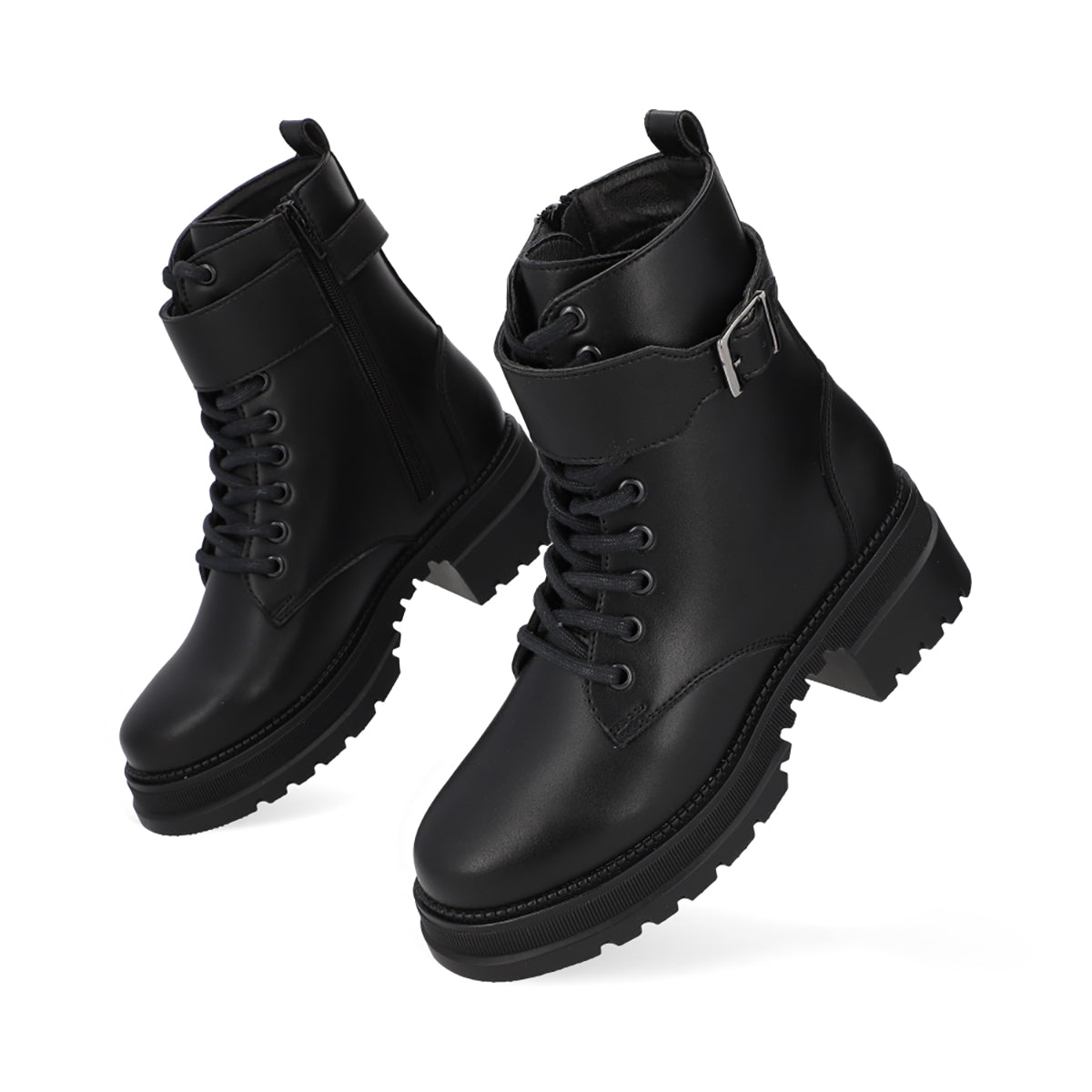 BOTÍN CASUAL DAMA 647801 NEGRO CAPA DE OZONO