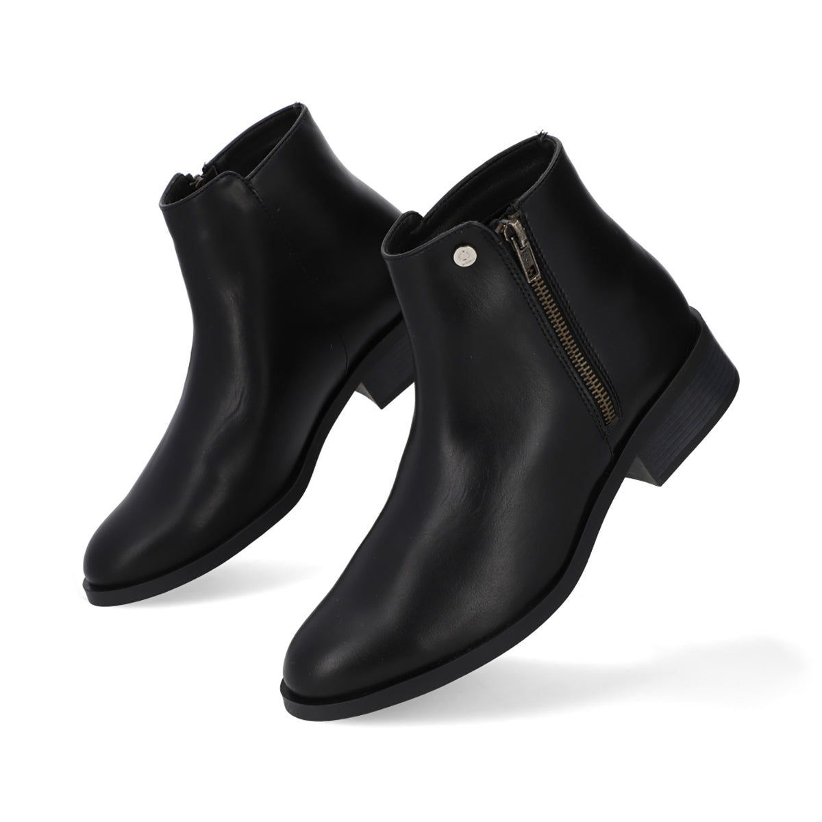 BOTÍN CASUAL DAMA 647901 NEGRO CAPA DE OZONO