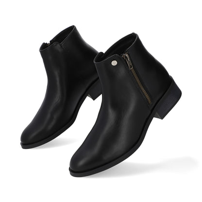 BOTÍN CASUAL DAMA 647901 NEGRO CAPA DE OZONO