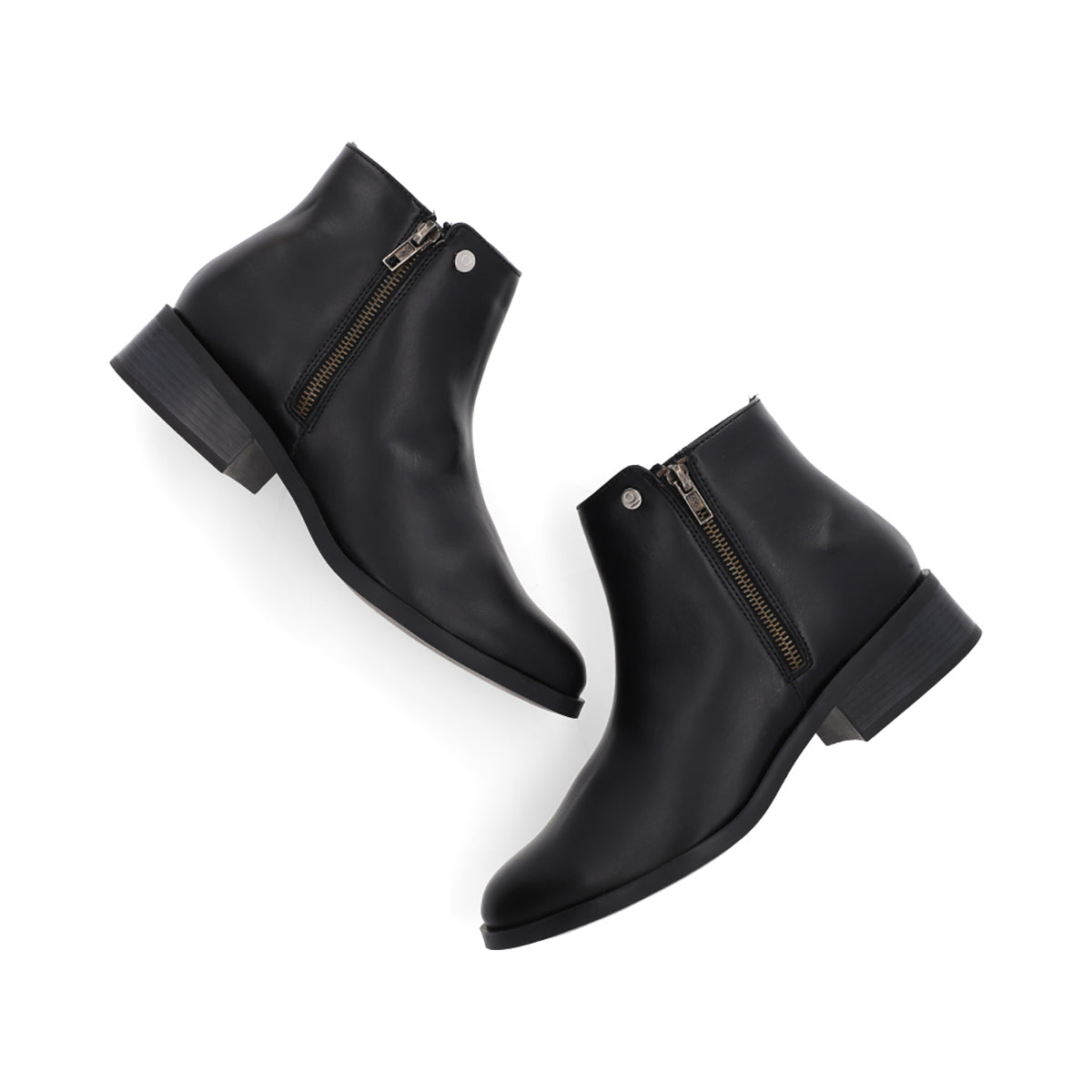 BOTÍN CASUAL DAMA 647901 NEGRO CAPA DE OZONO