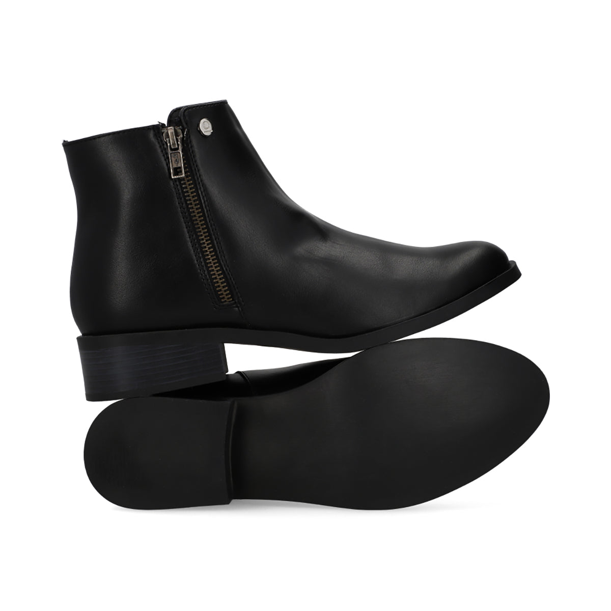 BOTÍN CASUAL DAMA 647901 NEGRO CAPA DE OZONO