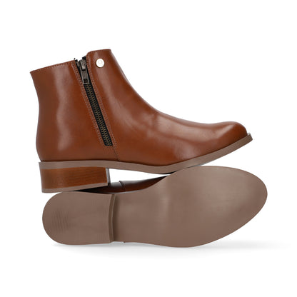 BOTÍN CASUAL DAMA 647901 TAN CAPA DE OZONO