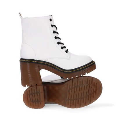 BOTÍN CASUAL DAMA 648001 BLANCO CAPA DE OZONO