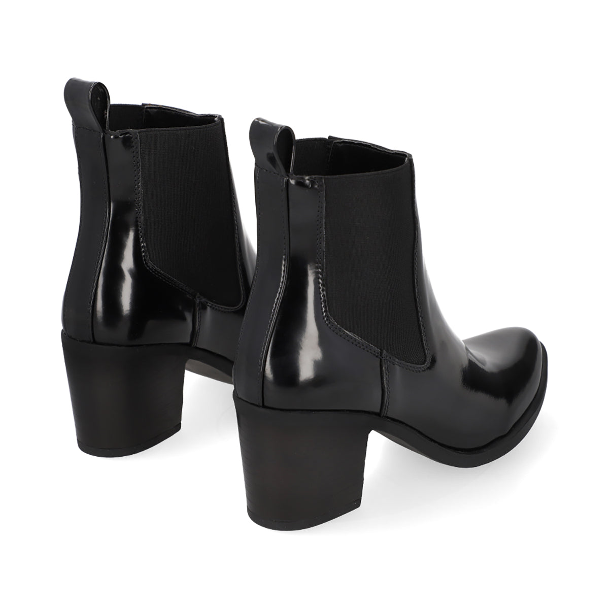 BOTÍN CASUAL DAMA 648101 NEGRO CAPA DE OZONO