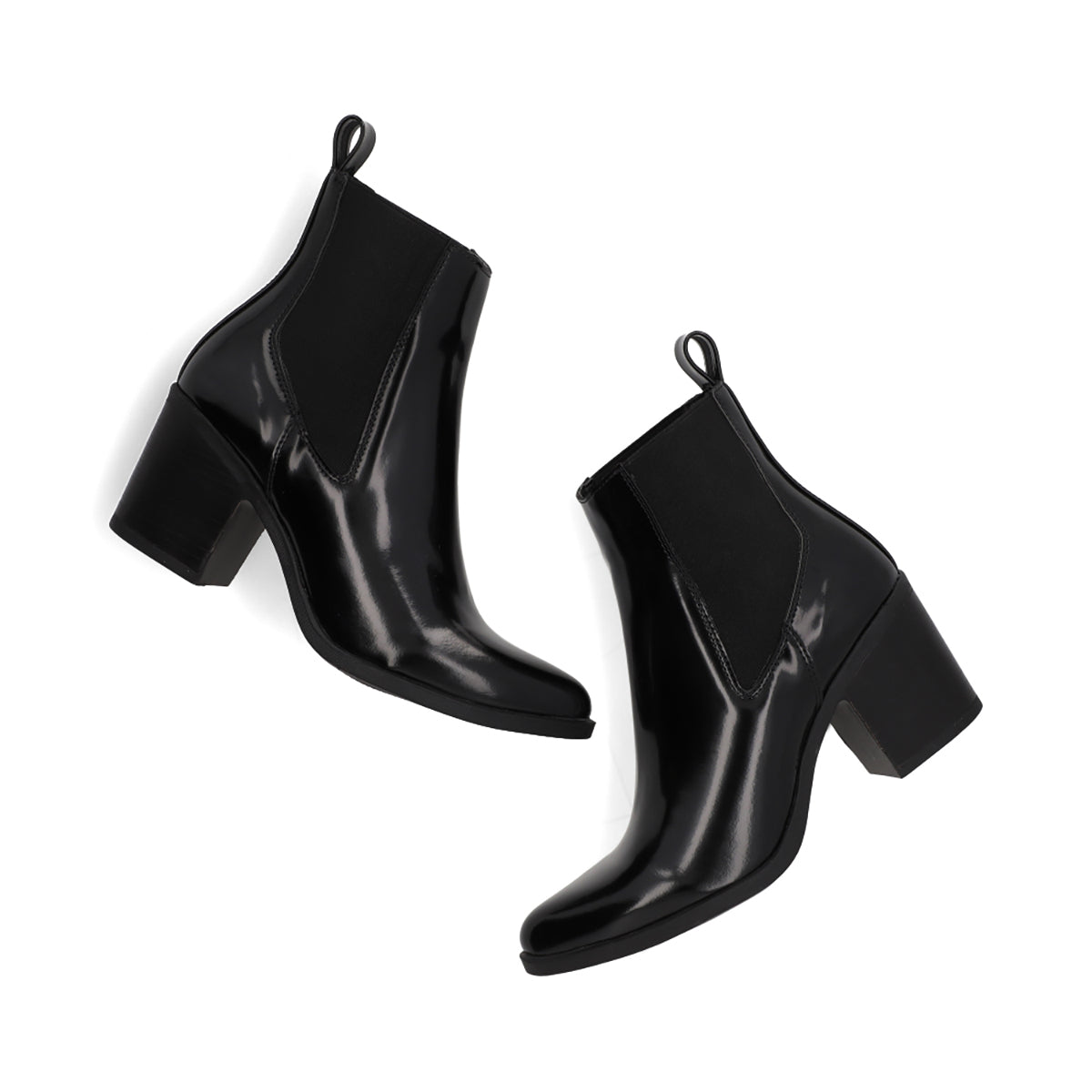 BOTÍN CASUAL DAMA 648101 NEGRO CAPA DE OZONO