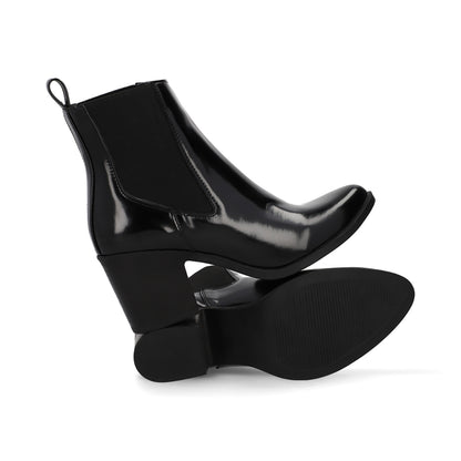 BOTÍN CASUAL DAMA 648101 NEGRO CAPA DE OZONO