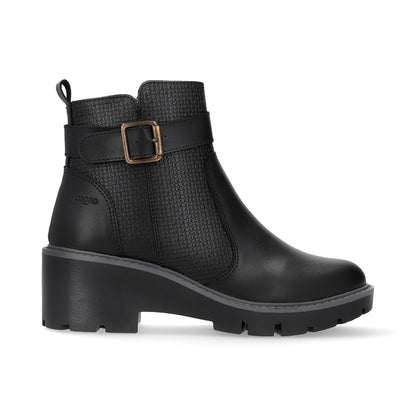 BOTÍN CASUAL DAMA 648201 NEGRO CAPA DE OZONO