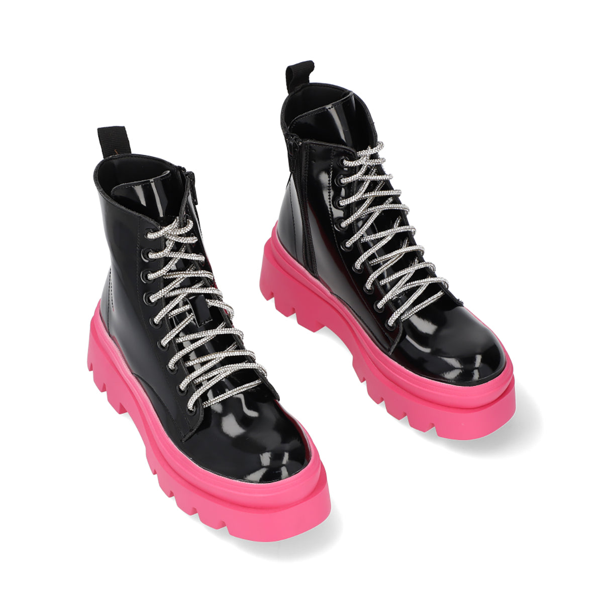 BOTA CASUAL DAMA 648501 NEGRO/ROSA CAPA DE OZONO