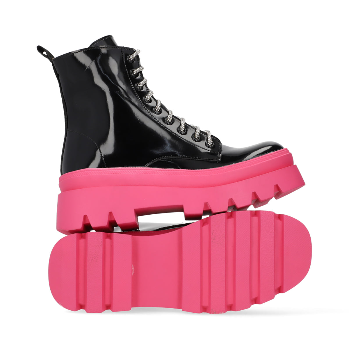 BOTA CASUAL DAMA 648501 NEGRO/ROSA CAPA DE OZONO