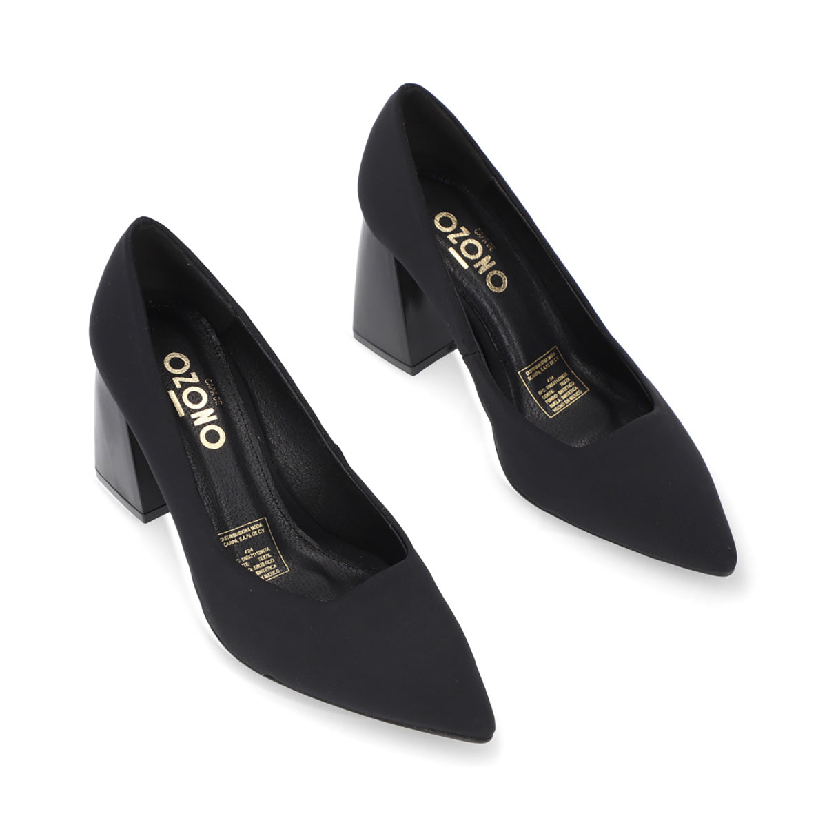 ZAPATILLA SEMIVESTIR DAMA 648901 NEGRO CAPA DE OZONO