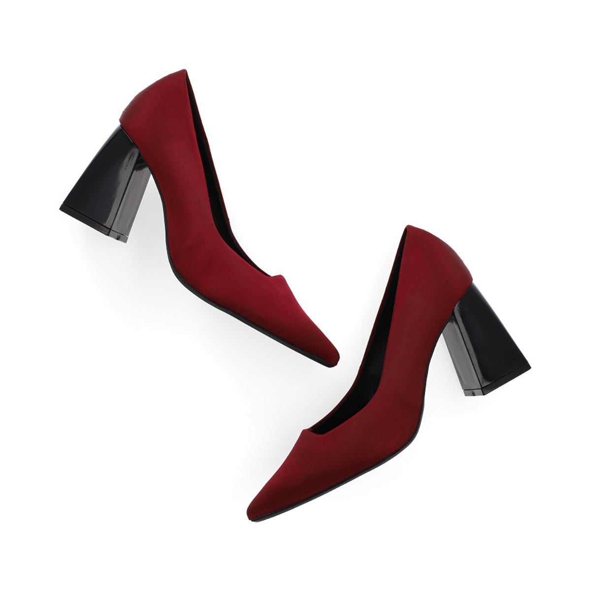 ZAPATILLA SEMIVESTIR DAMA 648901 VINO CAPA DE OZONO