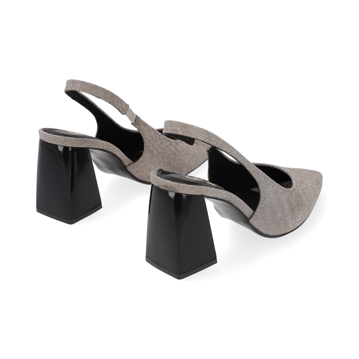 ZAPATILLA SEMIVESTIR DAMA 648902 PLATA CAPA DE OZONO