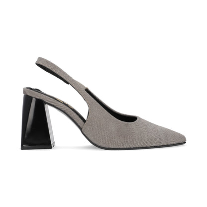 ZAPATILLA SEMIVESTIR DAMA 648902 PLATA CAPA DE OZONO
