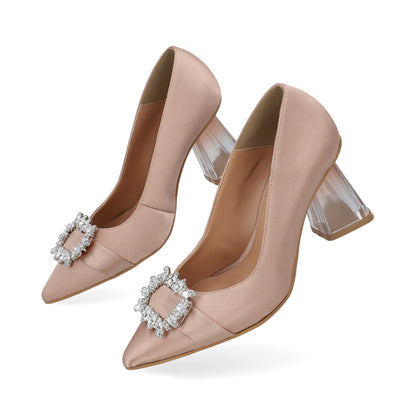ZAPATILLA SEMIVESTIR DAMA 649001 BEIGE CAPA DE OZONO