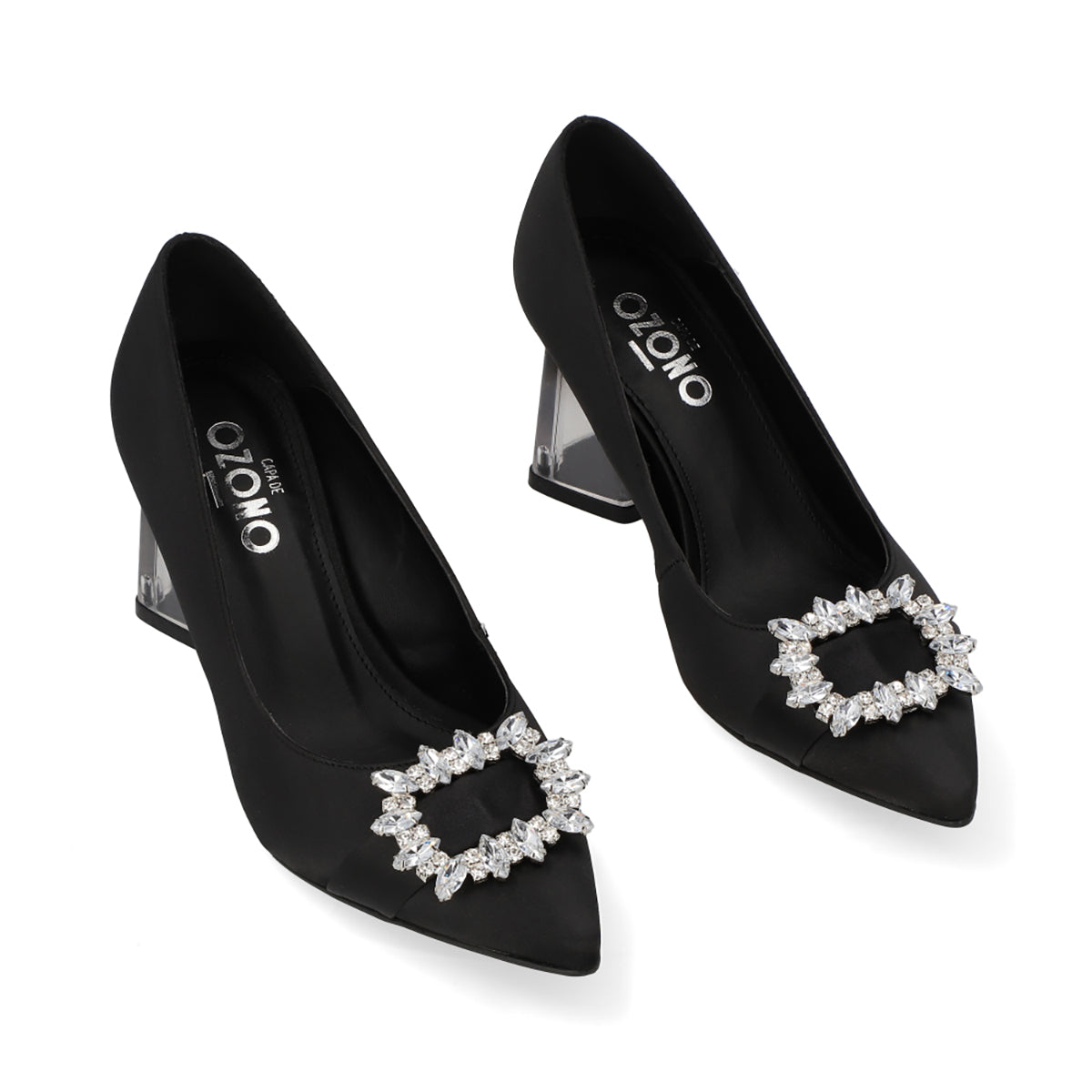 ZAPATILLA SEMIVESTIR DAMA 649001 NEGRO CAPA DE OZONO