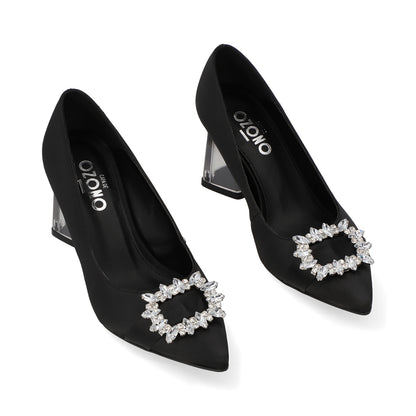 ZAPATILLA SEMIVESTIR DAMA 649001 NEGRO CAPA DE OZONO
