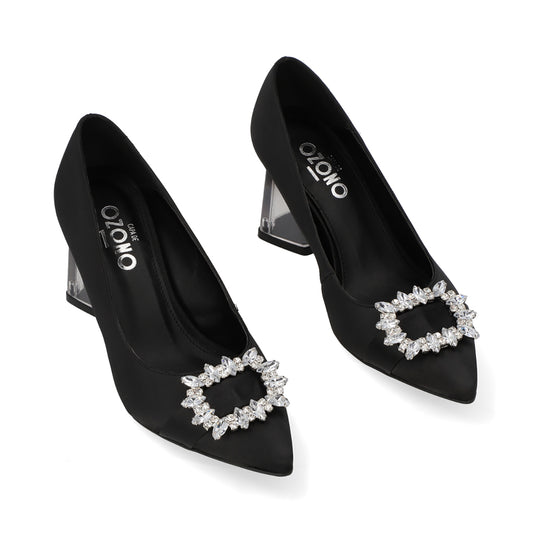 ZAPATILLA SEMIVESTIR DAMA 649001 NEGRO CAPA DE OZONO