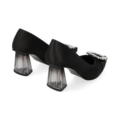 ZAPATILLA SEMIVESTIR DAMA 649001 NEGRO CAPA DE OZONO