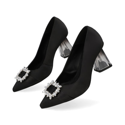 ZAPATILLA SEMIVESTIR DAMA 649001 NEGRO CAPA DE OZONO