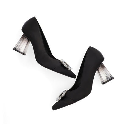 ZAPATILLA SEMIVESTIR DAMA 649001 NEGRO CAPA DE OZONO