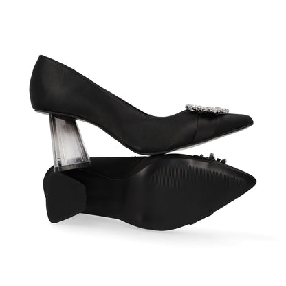 ZAPATILLA SEMIVESTIR DAMA 649001 NEGRO CAPA DE OZONO