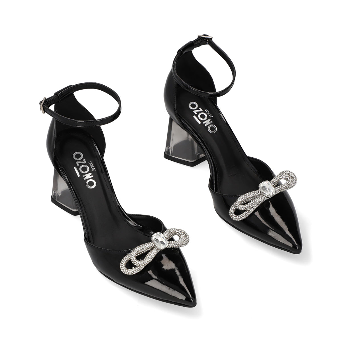 ZAPATILLA SEMIVESTIR DAMA 649002 NEGRO CAPA DE OZONO