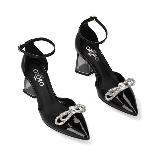 ZAPATILLA SEMIVESTIR DAMA 649002 NEGRO CAPA DE OZONO
