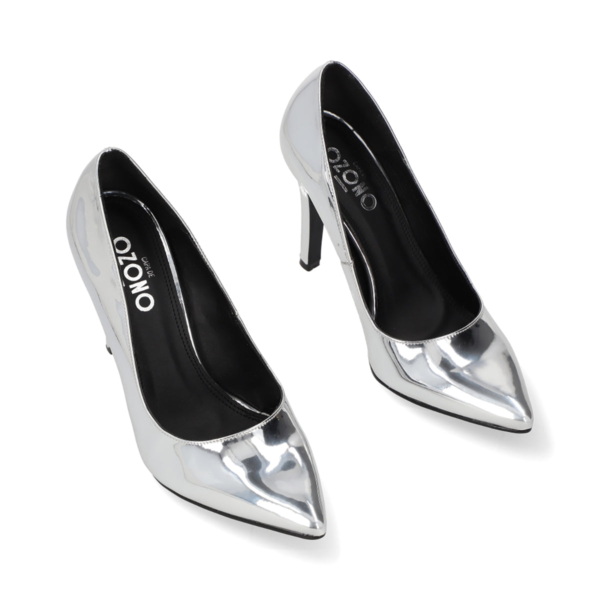 ZAPATILLA SEMIVESTIR DAMA 649101 PLATA CAPA DE OZONO