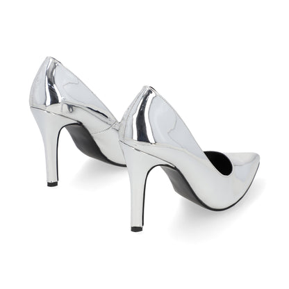 ZAPATILLA SEMIVESTIR DAMA 649101 PLATA CAPA DE OZONO