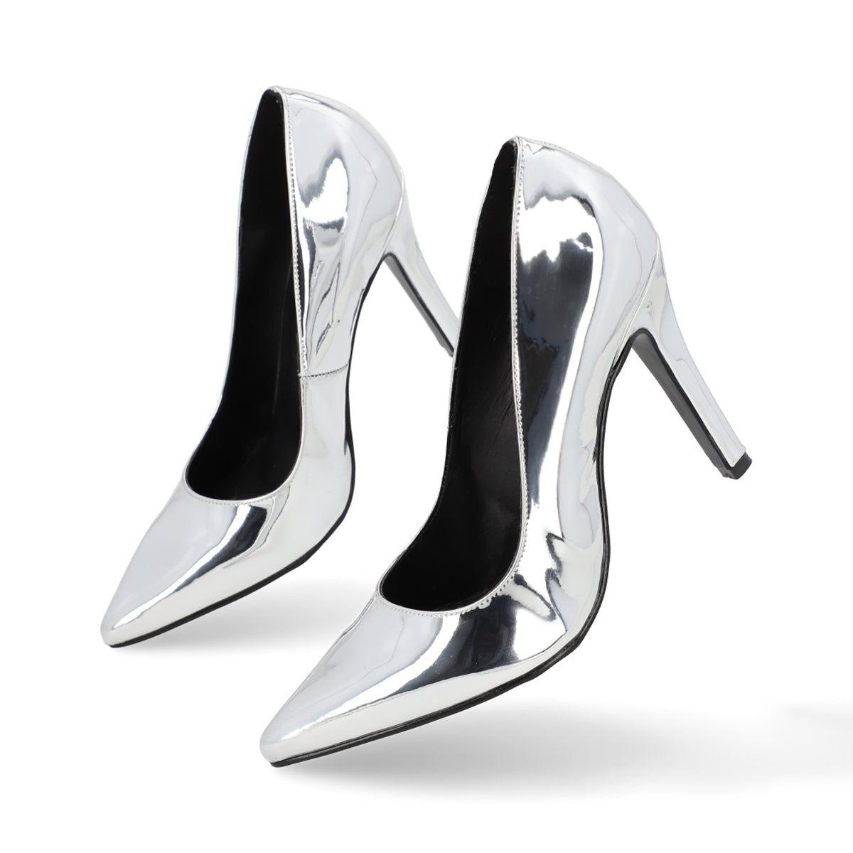 ZAPATILLA SEMIVESTIR DAMA 649101 PLATA CAPA DE OZONO