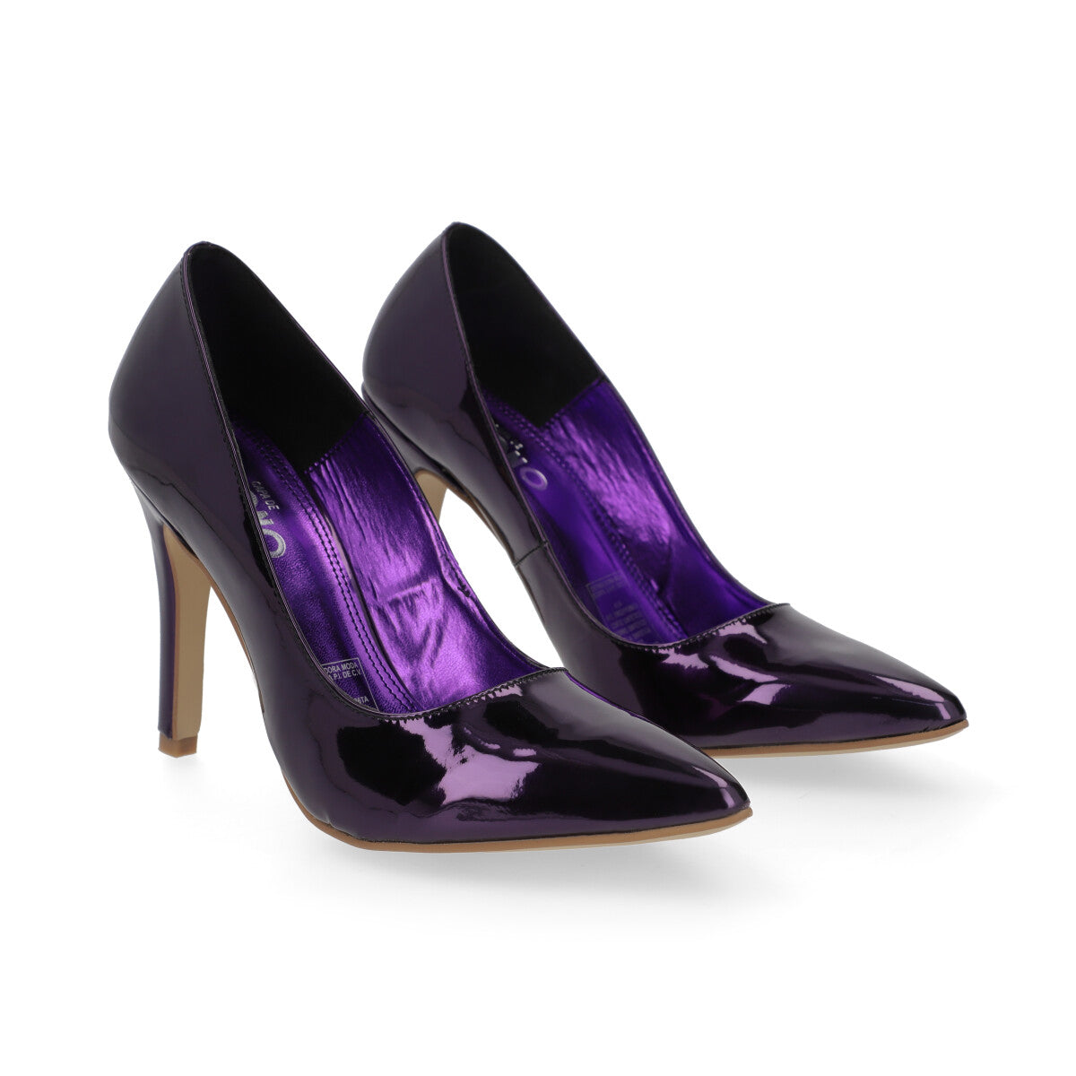 ZAPATILLA SEMIVESTIR DAMA 649101 PURPURA CAPA DE OZONO