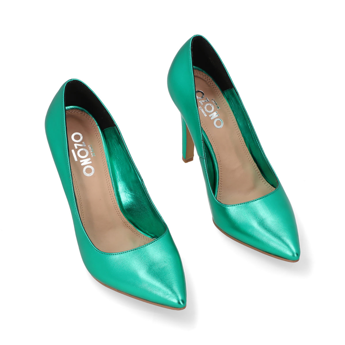 ZAPATILLA SEMIVESTIR DAMA 649101 VERDE CAPA DE OZONO