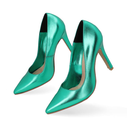 ZAPATILLA SEMIVESTIR DAMA 649101 VERDE CAPA DE OZONO