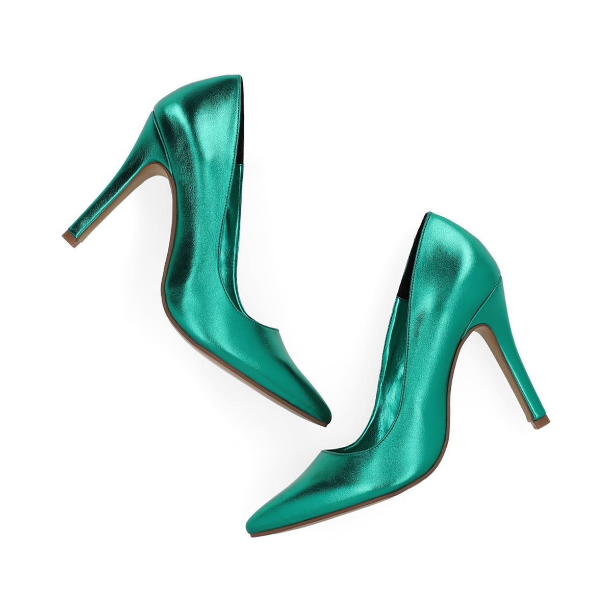 ZAPATILLA SEMIVESTIR DAMA 649101 VERDE CAPA DE OZONO