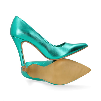 ZAPATILLA SEMIVESTIR DAMA 649101 VERDE CAPA DE OZONO