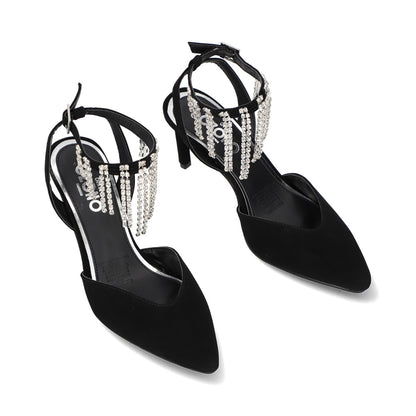 ZAPATILLA SEMIVESTIR DAMA 649201 NEGRO CAPA DE OZONO