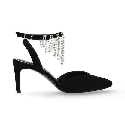 ZAPATILLA SEMIVESTIR DAMA 649201 NEGRO CAPA DE OZONO