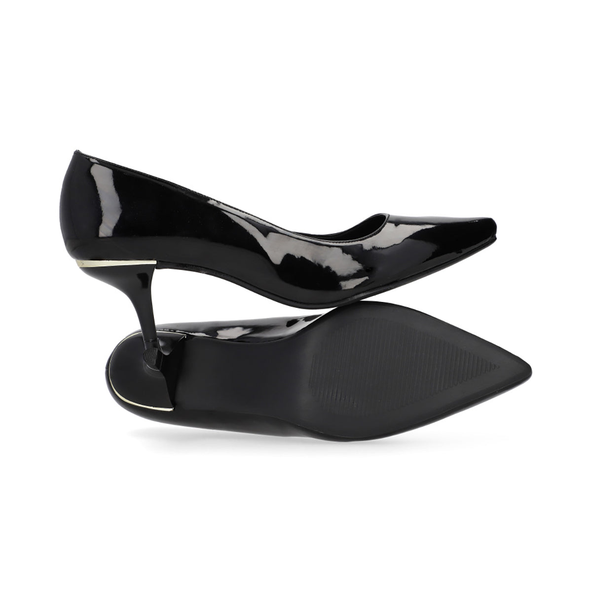ZAPATILLA SEMIVESTIR DAMA 649301 NEGRO CAPA DE OZONO