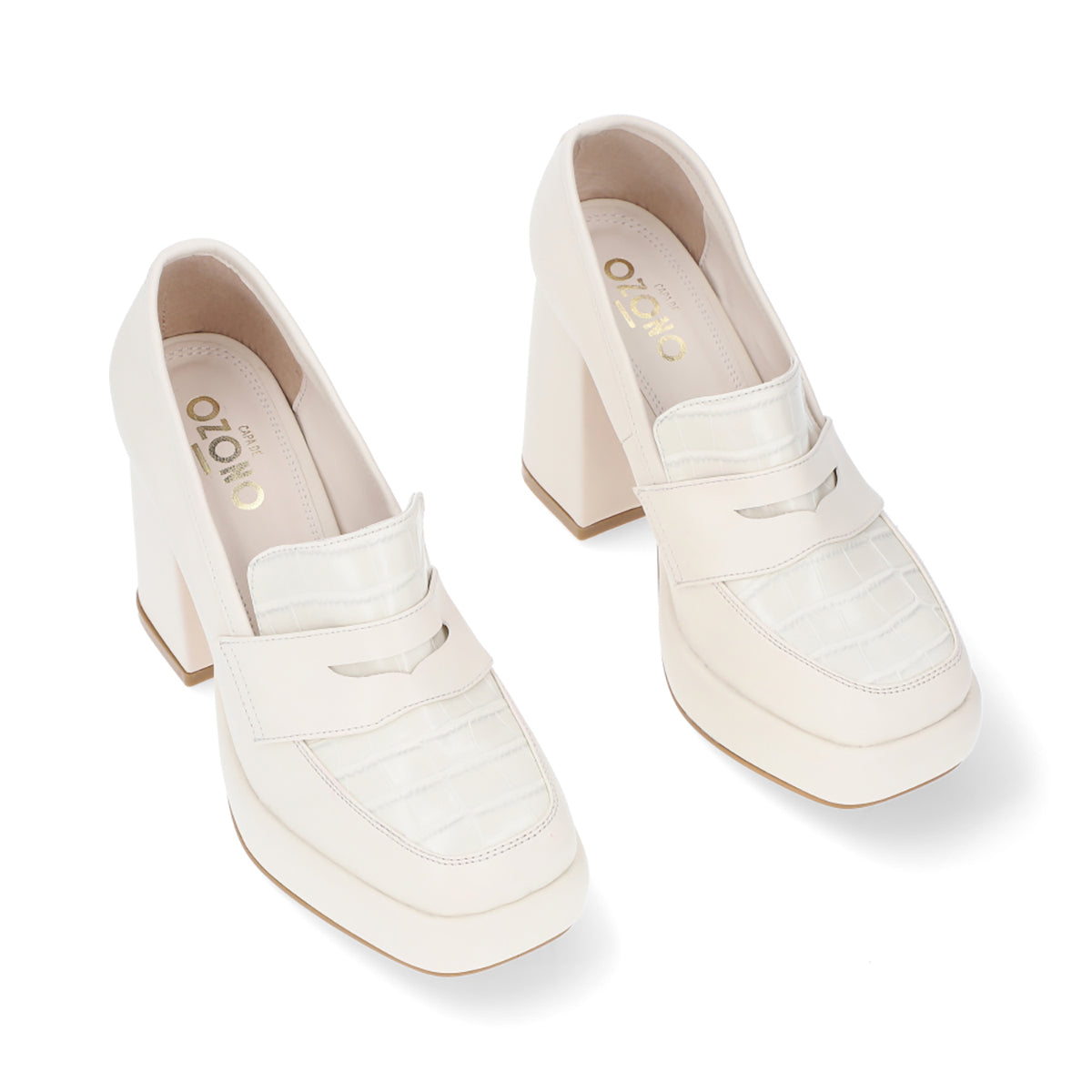 ZAPATILLA SEMIVESTIR DAMA 649401 LATTE CAPA DE OZONO