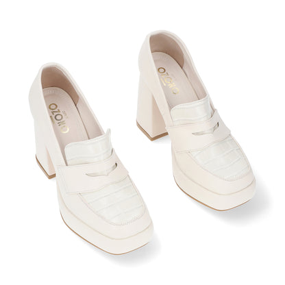 ZAPATILLA SEMIVESTIR DAMA 649401 LATTE CAPA DE OZONO