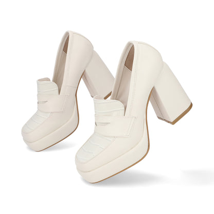 ZAPATILLA SEMIVESTIR DAMA 649401 LATTE CAPA DE OZONO