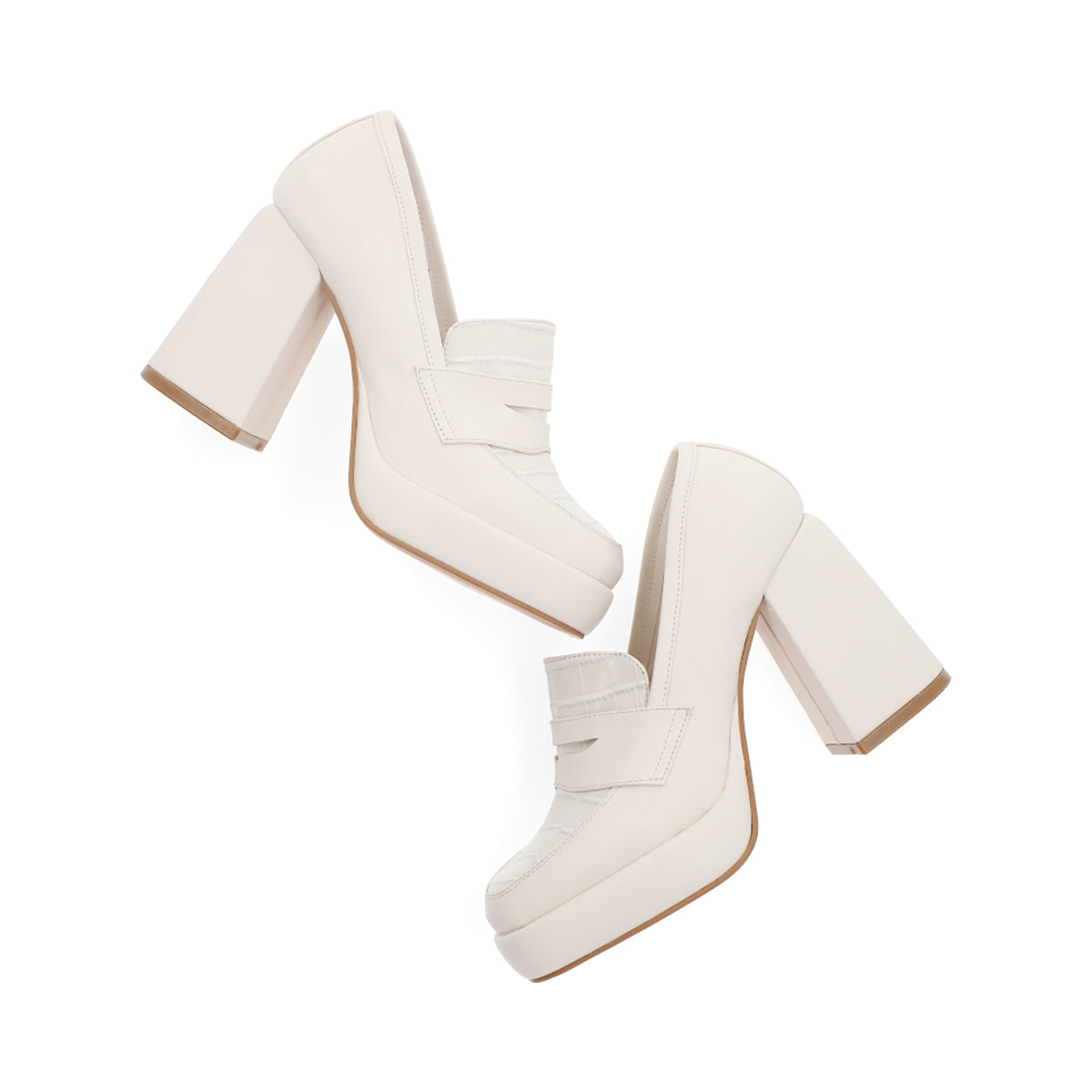 ZAPATILLA SEMIVESTIR DAMA 649401 LATTE CAPA DE OZONO